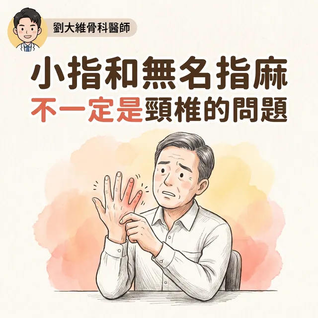 小指與無名指麻木的鑑別診斷