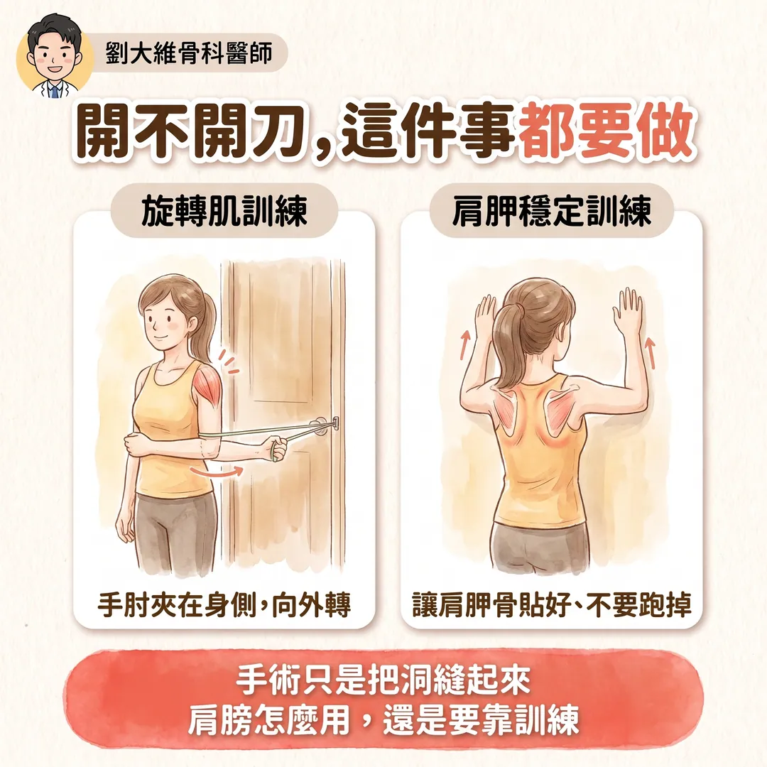 旋轉肌袖撕裂：什麼時候該開刀？PRP 到底有沒有效？ 衛教圖 9