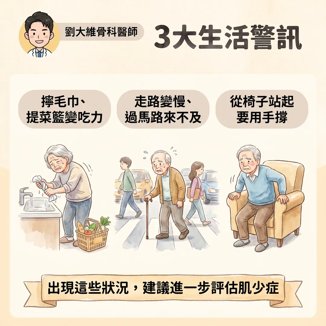 不只是「老了沒力」！認識肌少症與最有效的運動處方 衛教圖 3