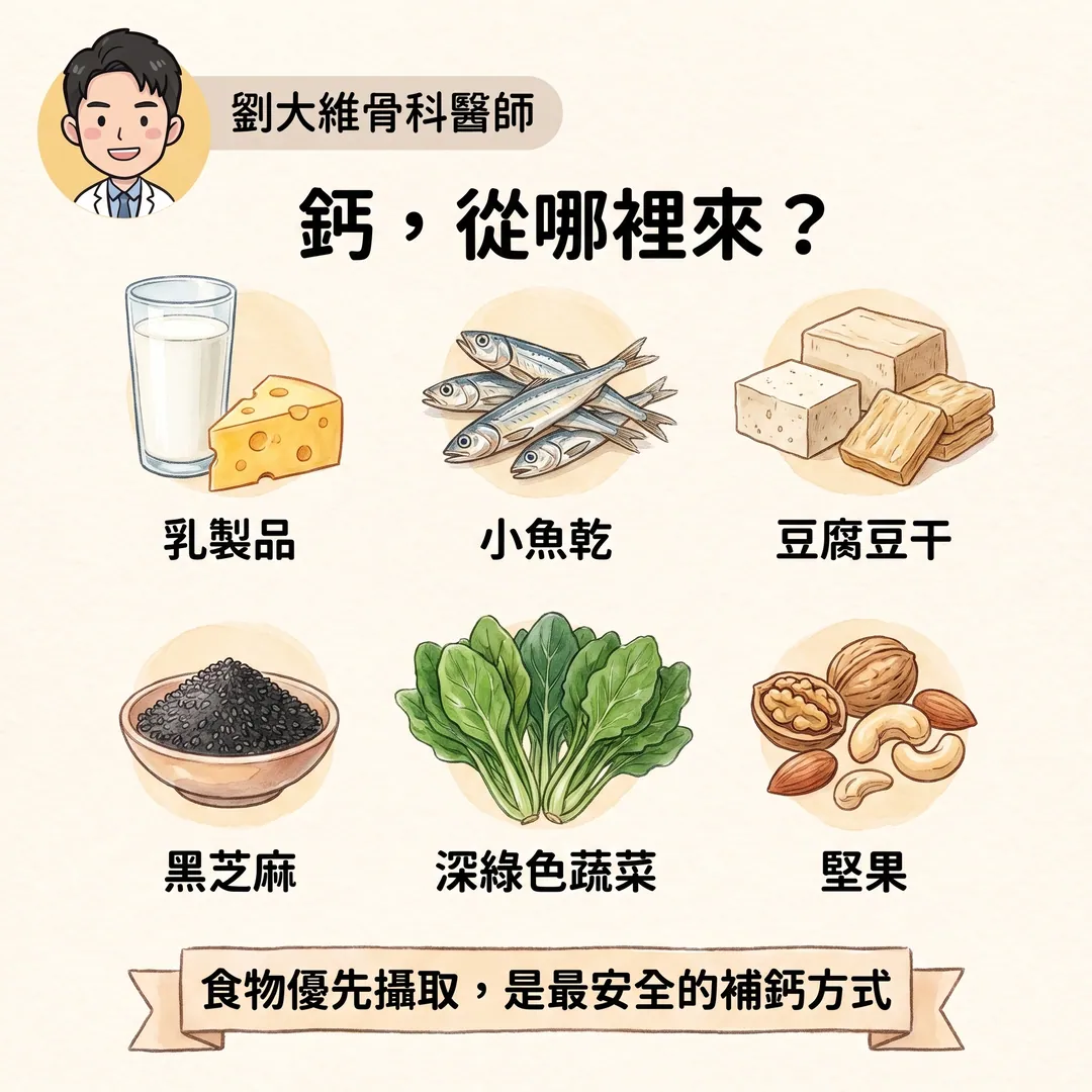 骨科醫師教你：鈣和維他命D3，怎麼補才對？ 衛教圖 4