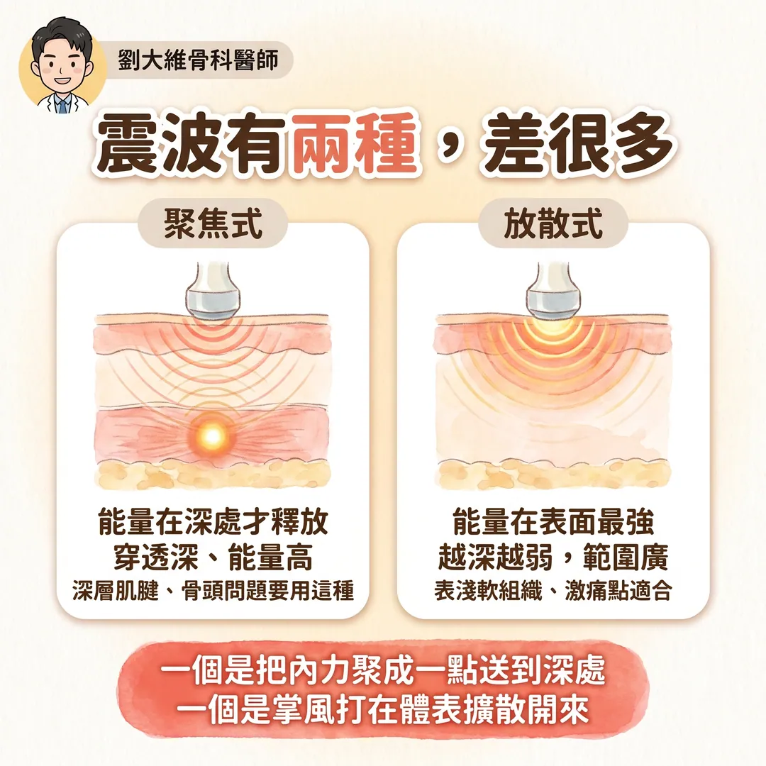 震波治療（ESWT）完整整理：原理、適應症、以及骨不癒合與骨壞死的應用 衛教圖 4