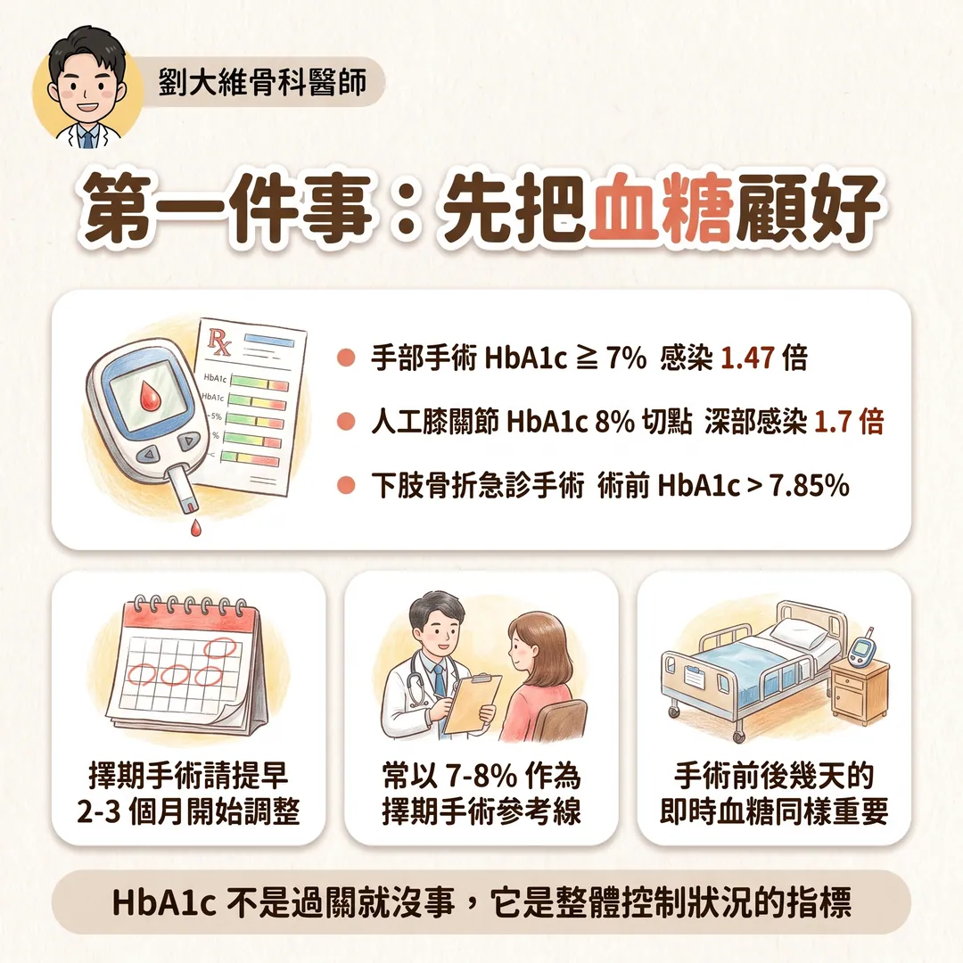 骨科手術前你該注意的事：6 件在進手術室之前就決定成敗的事 衛教圖 2