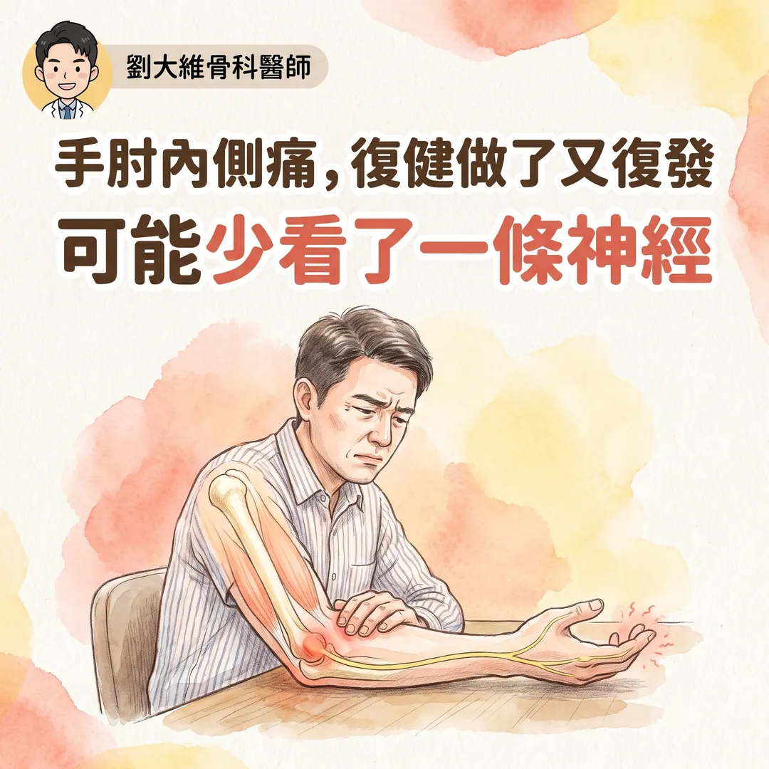 高爾夫球肘（內上髁肌腱病變）：為什麼比網球肘難治
